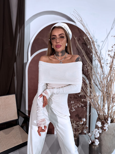 Top "WISHBONE 2502" - BEIGE